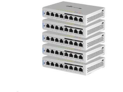 UBIQUITI UniFi Switch, 8-portový, 4x PoE Out, 60W, 5pack