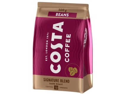 COSTA Káva "Signature Blend", tmavě pražená, zrnková, 500g