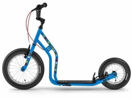 Skúter YEDOO Wzoom Emoji - modrý