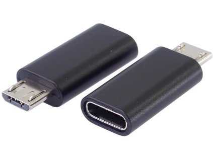 Adaptér PremiumCord USB-C samica - USB 2.0 Micro-B/samec