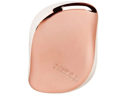 Tangle Teezer Compact Styler kefa na vlasy Rose Gold Cream