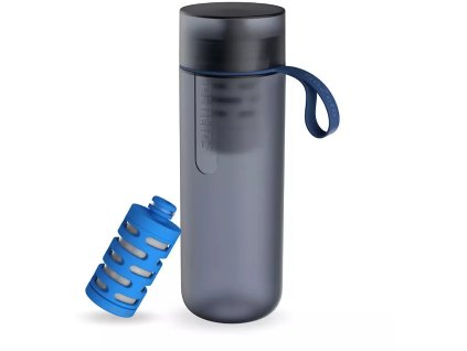 Filtračná fľaša Philips GoZero Fitness tmavomodrá