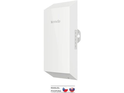 Tenda O1 Outdoor CPE 2.4GHz WiFi-N 300Mbps, 8 dBi, IP65, pasívny PoE switch adaptér