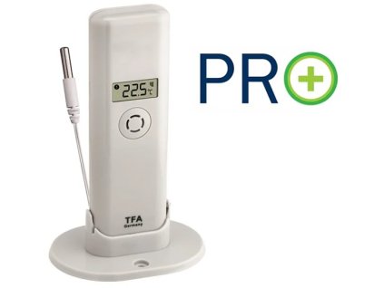 TFA 30.3313.02 - Bezdrôtový snímač teploty s káblom teplotnej sondy pre WEATHERHUB