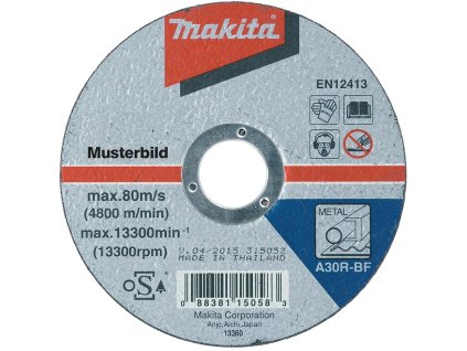 Makita A-85313 rezný kotúč 125x2,5x22 oceľ