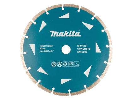Makita D-41610 segmentový diamantový kotúč 230x22,23mm 1KS