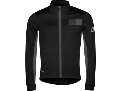 FORCE zimná bunda FROST softshell čierno-šedá veľkosť XL