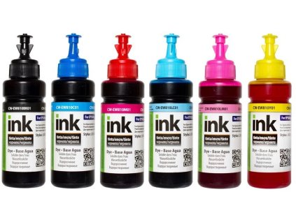 Alternatívna atramentová kazeta ColorWay pre EPSON / C13T673x4A10/ L800/ L805/ L810/ L850/ L1800/ 6x 100ml/ CMYK+foto