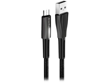 Dátový kábel Colorway USB/ microUSB1m/ 2,4A/ Black