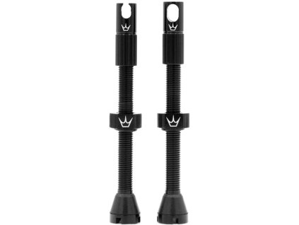 PEATY'S X CHRIS KING (MK2) ČIERNE BEZDUŠOVÉ VENTILY 60 MM