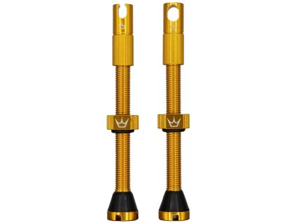 PEATY'S X CHRIS KING (MK2) ZLATÉ BEZDUŠOVÉ VENTILY - 60 MM