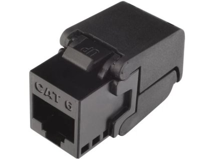SOLARIX Keystone Solarix CAT6 UTP RJ45 čierny pre kliešte