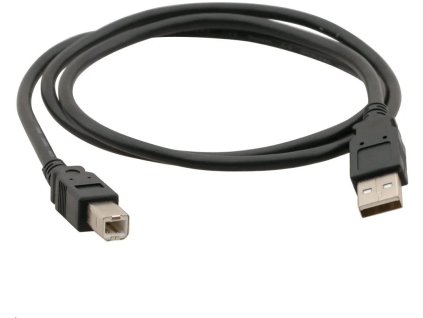 C-TECH USB 2.0 A-B, 3 m, čierna