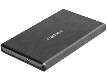 Externý box Natec pre HDD 2,5" USB 2.0 Rhino, čierny