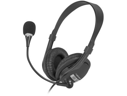 Náhlavná súprava Natec Drone s mikrofónom (2x 3,5 mm jack)