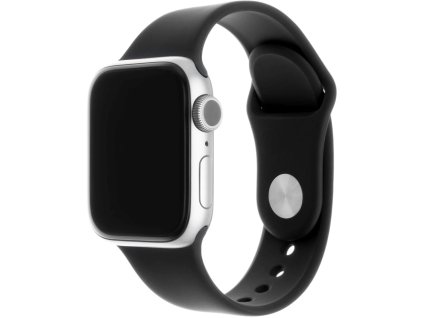 Sada pevných silikónových remienkov pre Apple Watch 42/44/45 mm, čierna