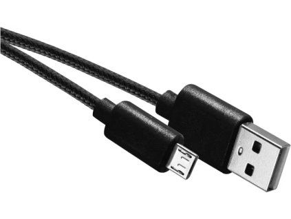 nabijeci datovy kabel usb a 2 0 microusb 2 0 2m cerny ien429048