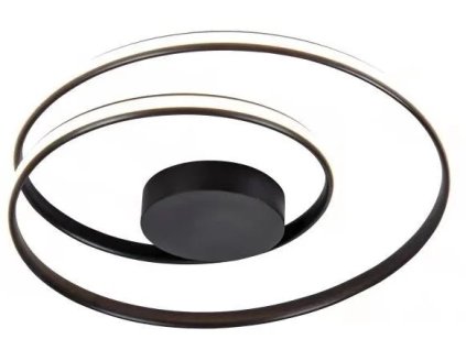 IMMAX NEO ROUND SMART stropné svietidlo D70cm 35W čierne Zigbee 3.0, TUYA