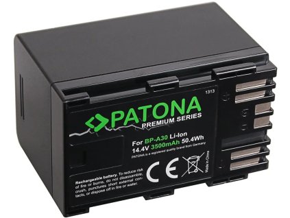 PATONA batéria pre digitálny fotoaparát Canon BP-A30/BP-A60 3500mAh 14,4V Li-Ion PREMIUM