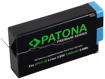 PATONA batéria pre digitálnu kameru GoPro MAX SPCC1B 1400mAh Li-Ion Premium