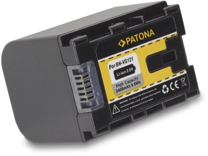 PATONA batéria pre digitálnu kameru JVC BN-VG121 2400mAh Li-Ion