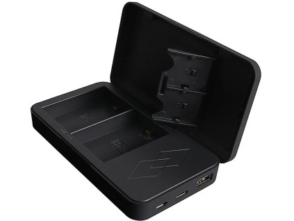 PATONA Photo Duálna nabíjačka Canon LP-E6/LP-E6N/LP-E6NH, USB s powerbankou