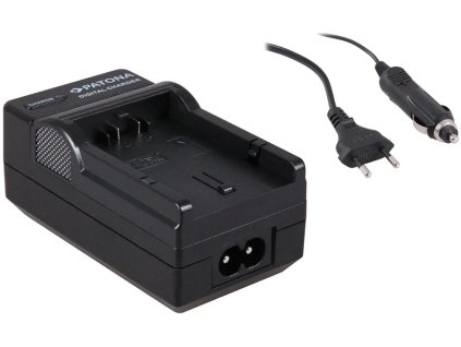 PATONA Fotonabíjačka 2v1 Panasonic CGA-S006E, 230V/12V
