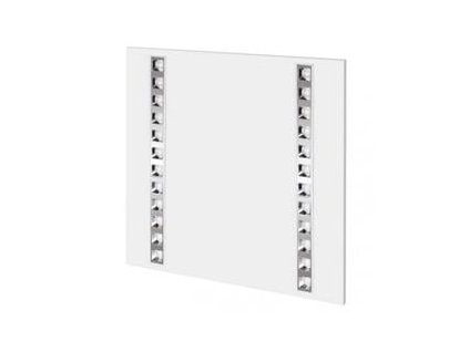 LED panel TROXO 60×60, štvorcový zapustený biely, 36W, neutrálna biela, UGR