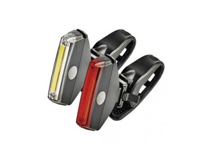 LED predné zadné svetlo na bicykel P3922 na 2× CR2032, 22 lm