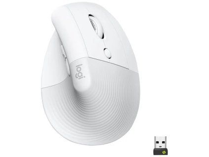 logitech lift vertical ergonomic mouse off white ien433861