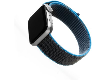 Nylonový remienok FIXED pre Apple Watch 38/40/41 mm, sivomodrý
