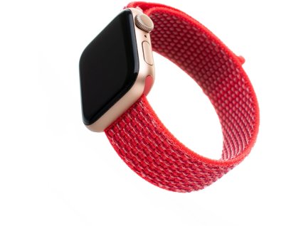 Nylonový remienok FIXED pre Apple Watch 38/40/41 mm, tmavoružový