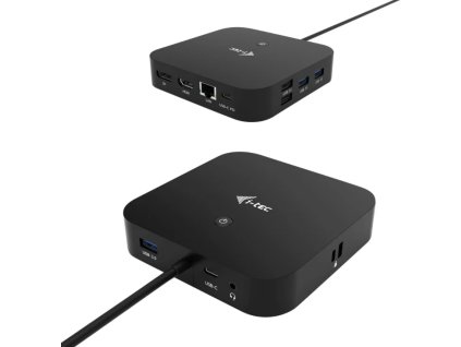 Dokovacia stanica i-tec USB-C HDMI DP s napájaním Power Delivery 100 W