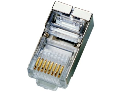 DATACOM Zástrčka STP CAT5E 8p8c - vodič RJ45