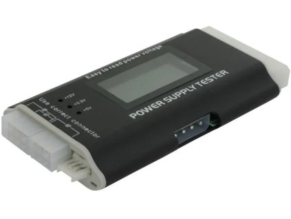 ZD Delock tester ATX zdrojov III (24-pin), LCD display (18159)