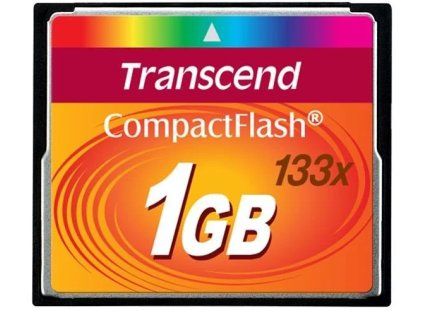 transcend compactflash 133 1gb ien69651