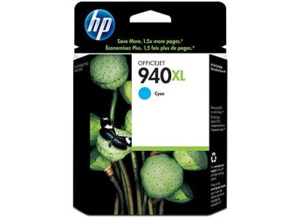 HP 940XL Cyan (1400 strán) pre OfficeJet Pro 8000, 8500 (C4907AE) - originálne