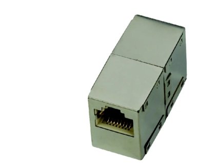 DATACOM STP CAT5E 2xRJ45 (8p8c) priamy konektor