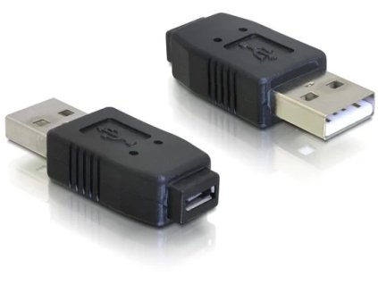 Delock microUSB samica na USB-A samec (65029)