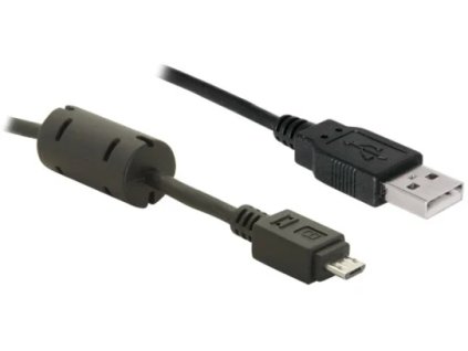 Delock kábel USB 2.0 konektor A samec/ microUSB samec dĺžka 1m (82299)