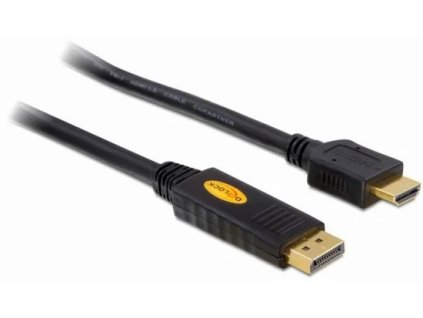 Delock kábel DisplayPort samec na HDMI samec, dĺžka 5m (82441)