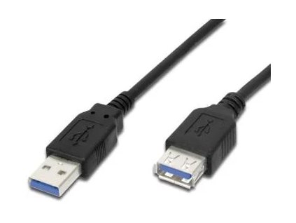 Predlžovací kábel PremiumCord USB 3.0 Super-speed 5Gbps A-A, MF, 9pin, 2m