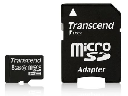 Transcend microSDHC 8GB Class10 (TS8GUSDHC10)