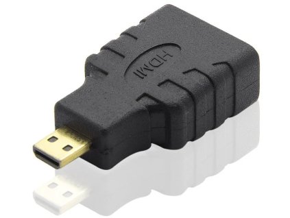 Adaptér PremiumCord HDMI typ A samica - micro HDMI typ D samec