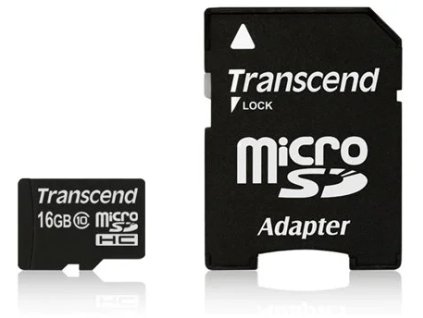 Transcend microSDHC 16GB Class10 (TS16GUSDHC10)
