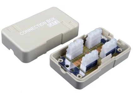 SOLARIX spojovacie box, CAT6, STP, 8p8c, LSA+/Krone KRJS45-VEB6