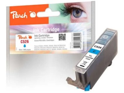Peach C526 cyan kompatibilný s Canon CLI-526c