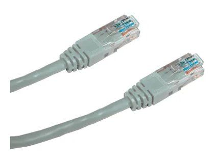 datacom patch kabel utp cat5e 2m x sedy krizeny ien148283