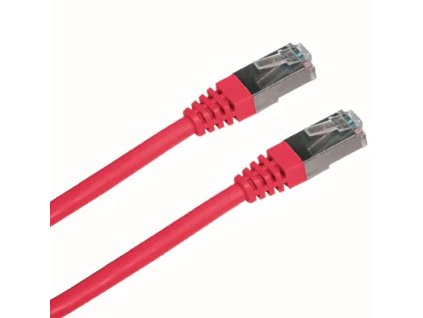 DATACOM PATCH CABLE FTP CAT5E 2m červený tienený