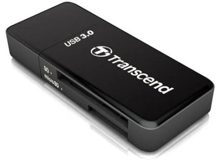 Transcend USB 3.0 čítačka RDF5 čierna TS-RDF5K